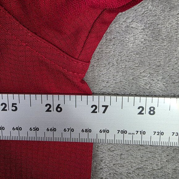 Mens Cutter & Buck Arizona Cardinals Red Polo Shirt CB DryTec Short Sleeve XXXL - Picture 6 of 8